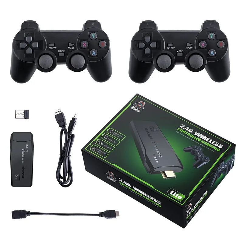 Game Stick 4k - 2 Controles