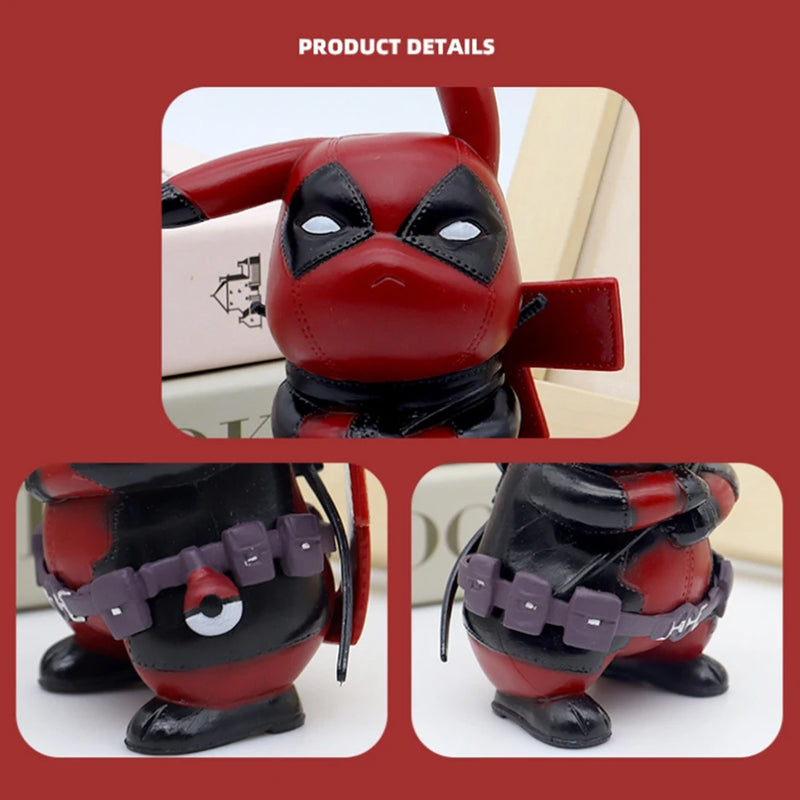 Boneco Pikachu Versão DeadPool