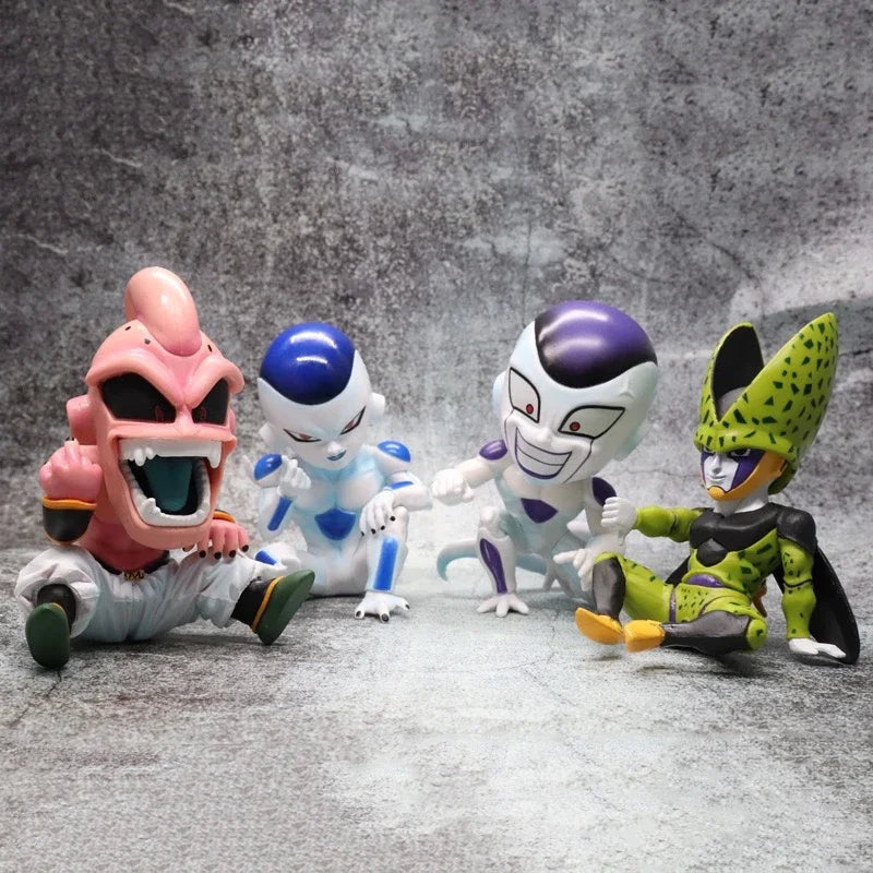 Action Figures Dragon Ball - Freeza/ Cell/ Majin Boo